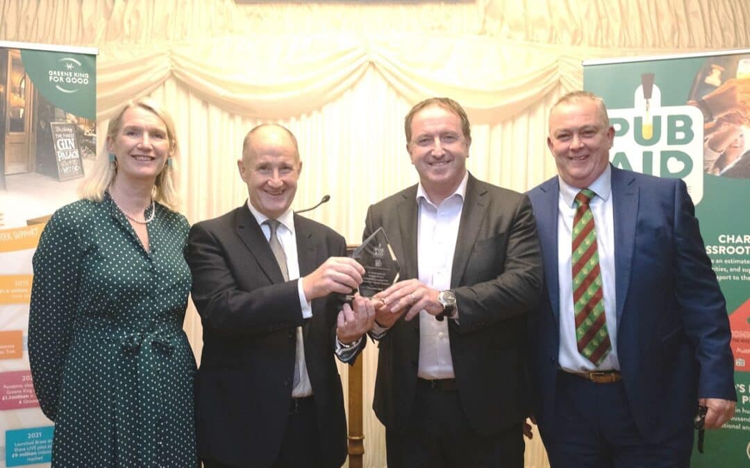 Greene King fundraising for Macmillan Cancer Support feted at Westminster